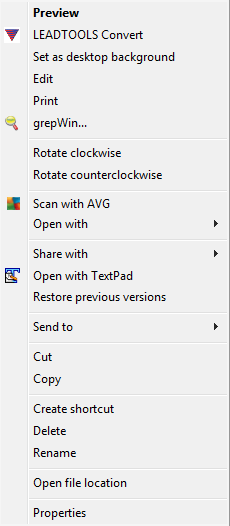 Context Menu