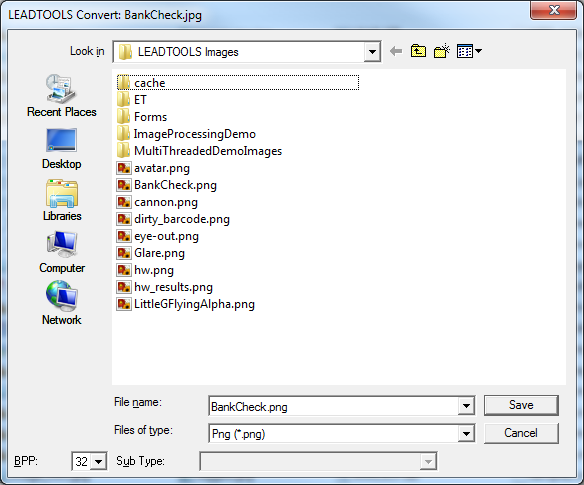 Converter Dialog